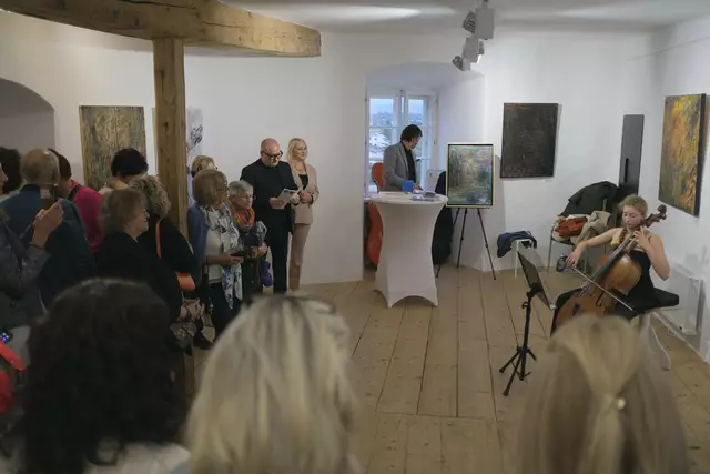 Die Ausstellung wurde feierlich eröffnet.  | Foto: TVB Golling