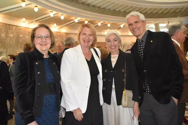 Sabine Macha, Helga Krismer, Monika und Andreas Simhofer. | Foto: Preineder