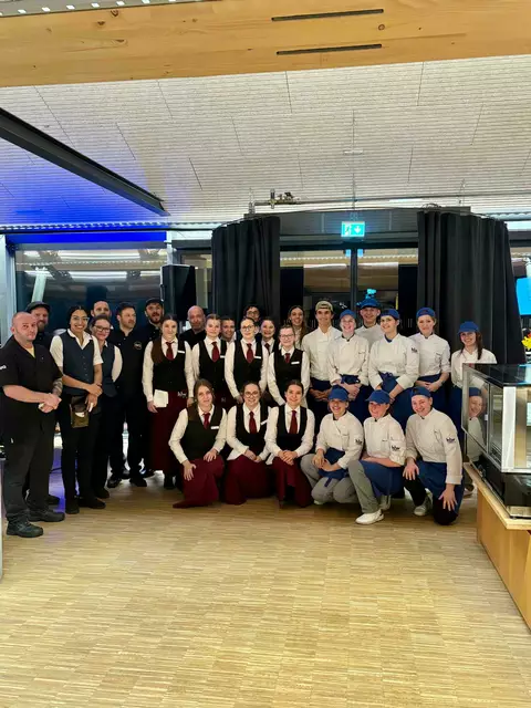 Die Schüler bewiesen ihr Können an einem Galaabend. | Foto: HLW Wolfgangsee