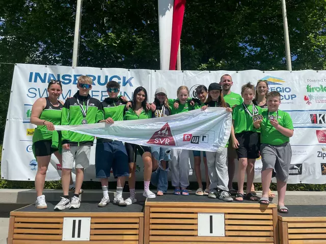 Mit zahlreichen Medaillen kehrten die Schwimmer vom SV Reutte vom internationalen Swim Meeting in Innsbruck zurück. | Foto: SVR ZV Schwimmen