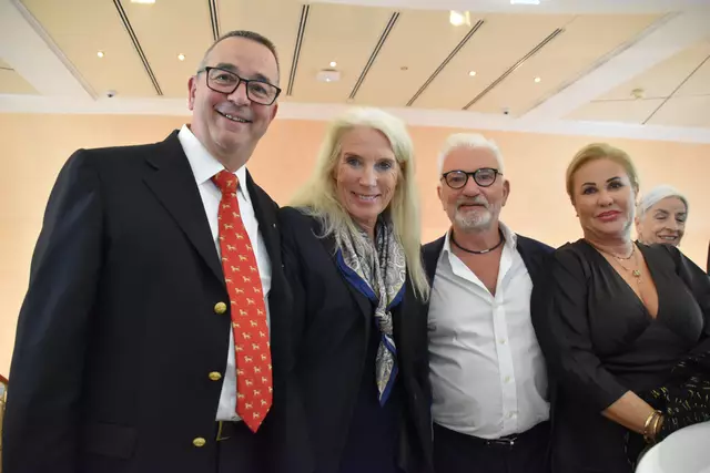 Uwe und Marva Kempen, Rolf und Ala Grünewald. | Foto: Preineder