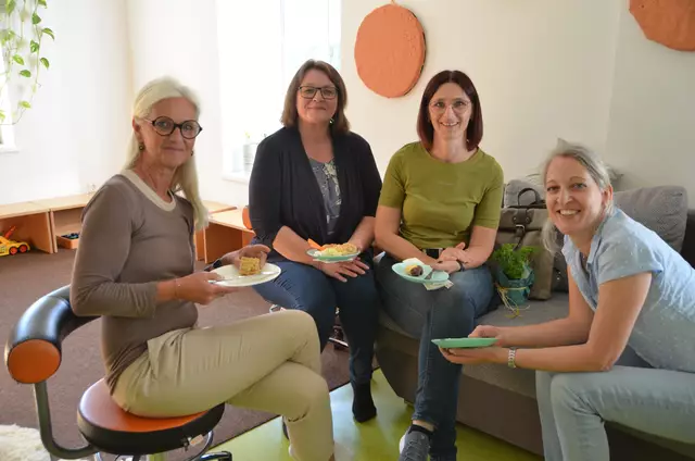 Austauschen in gemütlicher Runde. | Foto: Tanja Schwarzenbrunner