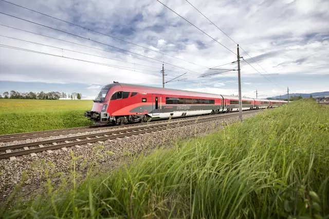 Die neue Innkreisbahn gilt als wichtiges Bahnverbindungsstück zwischen Ost- und Westeuropa. | Foto: ÖBB/Harald Eisenberger