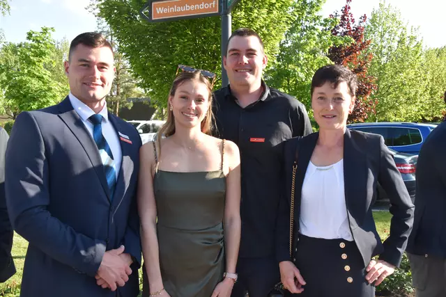 Eine echte Sport-Familie: Adam, Ivonne, Nico und Bettina Wiener | Foto: Michael Strini