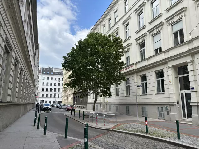 Besonders für Schüler des nahegelegenen Schulzentrums in der Holzhausergasse sei die Situation aufgrund der verblassten Bodenmarkierungen zunehmend kritisch geworden. | Foto: Matthias Pandrea