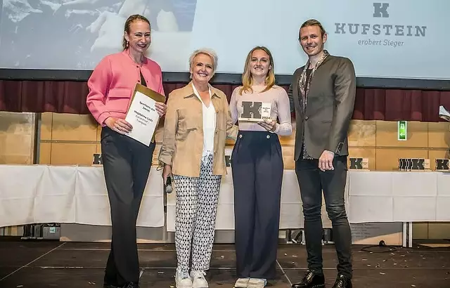 Als Sportlerin des Jahres wurde Magdalena Lüthi (Eiskunstlauf / Trampolin) ausgezeichnet. | Foto: Foto: Aguilera