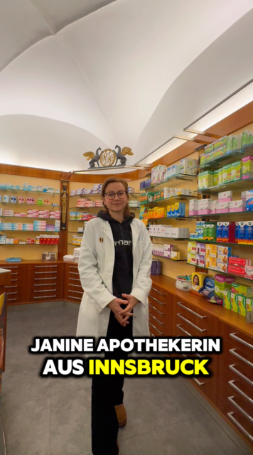 Die Apothekerin Janine Griesser ist auf TikTok durch ihr kurzes und leicht verdauliches Apothekerwissen bekannt.  | Foto: Janine Griesser