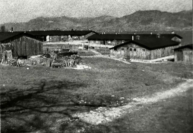 Unterkünfte für Heimatvertriebene in Nußdorf. | Foto: Sammlung Gebetsberger/AtterWiki