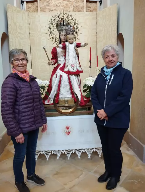 Marienliedsängerinnen Poldi und Maria | Foto: Frank