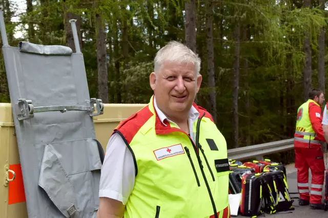 Günter Grabendorfer organisierte die Rotkreuz-Übung in Mariapfarr | Foto: Rotes Kreuz Salzburg