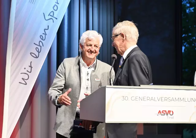 Hubert Piegger wurde bei der 30. Generalversammlung des ASVÖ erneut zum Präsidenten gewählt.  | Foto: Carmen Jenewein
