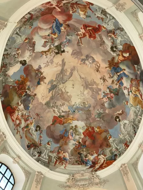 Deckenfresko  | Foto: Frank