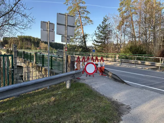 Am Dienstag ab 17 Uhr wird die Totalsperre der B38 aufgehoben sein. | Foto: Bernhard Schabauer