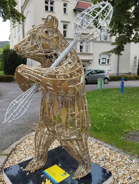 Der Löffelbär lädt ins "krupp stadt museum" | Foto: Frank