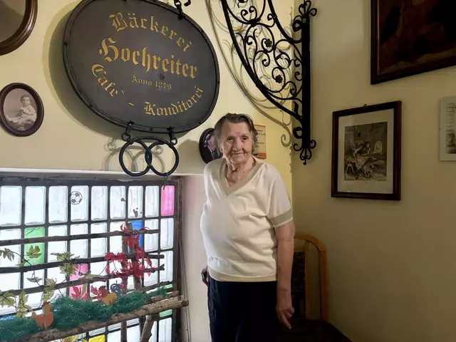 Als der Krieg endete, war Michaela Lehrner 16 Jahre alt und arbeitete in der Bäckerei ihrer Großmutter. | Foto: MeinBezirk
