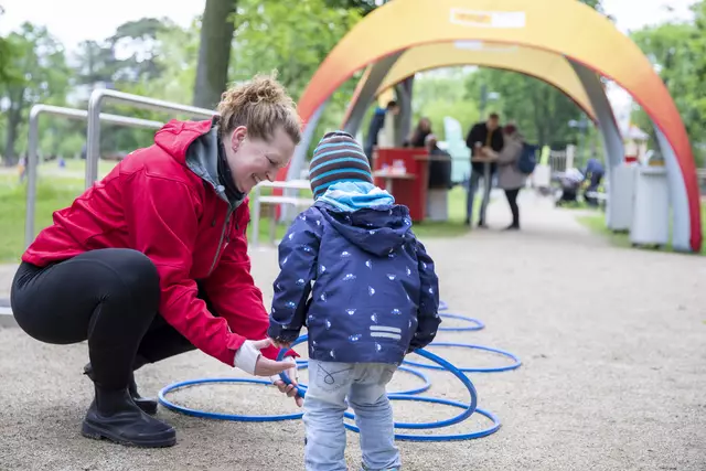 Auch für die Kinder gibt es einiges zu tun.  | Foto: BV23/E. Genitheim