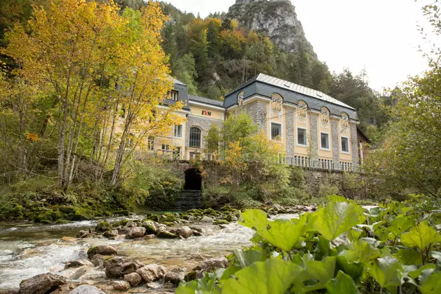 Das Kraftwerk Wienerbruck, das mitten im Naturpark Ötscher-Tormäuer liegt, blickt mittlerweile auf eine mehr als 100-jährige Geschichte zurück. | Foto: Raimo Rumpler/EVN