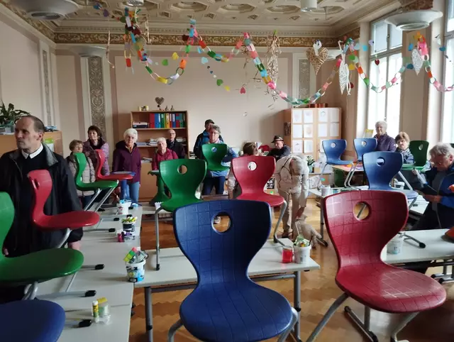 Besichtigung der "Stilklassen" | Foto: Frank