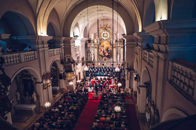 Mit dem Originalklangensemble Barucco, der Wiener Singakademie sowie einem hochkarätigen Solisten-Ensemble mit Sopranistin Miriam Kutrowatz, Tenor Robert Bartneck und Bariton Stefan Zenkl, wird am 20. Juni Haydns Oratorienmeisterwerk „Die Jahreszeiten“ unter Dirigent Heinz Ferlesch in der Pfarrkirche zur Aufführung gebracht. 
 | Foto: Niklas Schnaubelt/Haydnregion NÖ