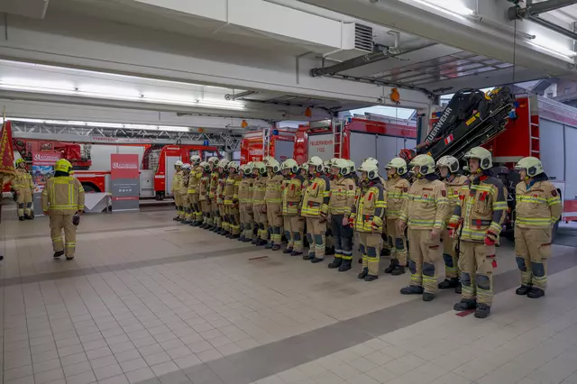 Anlässlich des Gedenktages des Schutzpatrons, des Heiligen Florians, fand am 7. Mai eine besondere Gesamtübung statt. | Foto: Stadtfeuerwehr Kitzbühel