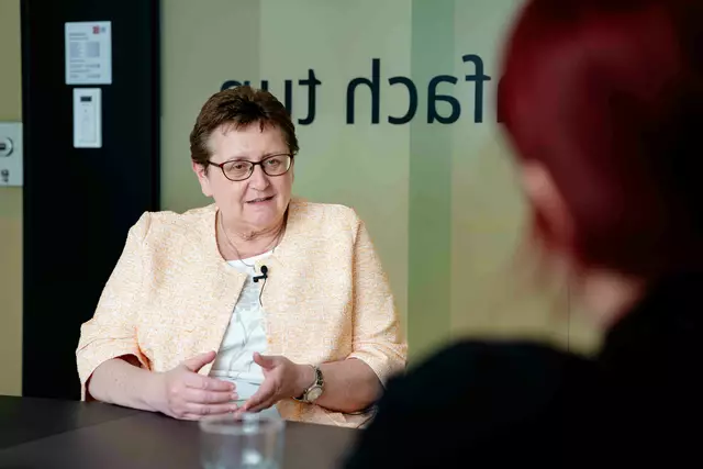 Klaudia Frieben ist seit 2018 Vorsitzende des österreichischen Frauenrings, der größten Dachorganisation österreichischer Frauenvereine.  | Foto: Martin Baumgartner