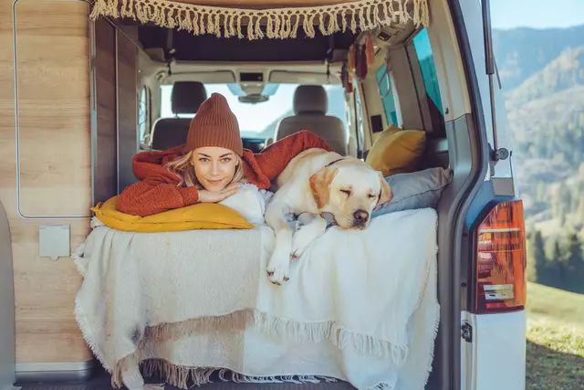 Mit Kind, Kegel und Hund - einfach mal weg sein. | Foto: Myvanture