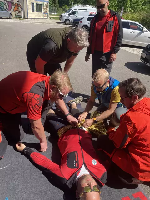 Im Zuge eines Sommer-Workshops trainierten die Bergretter aus Göstling an der Ybbs ihre Fertigkeiten für Ernstfälle.