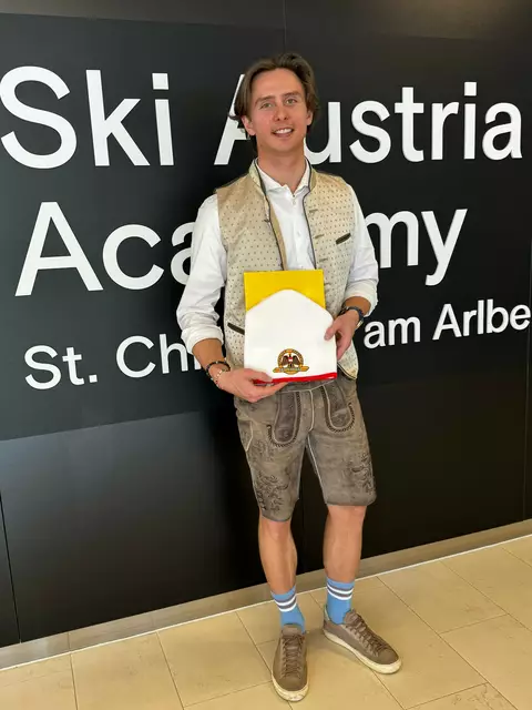 "Der Plan, mit der staatlichen Skilehrerausbildung zu beginnen, war im Hinterkopf immer präsent", so der Jung-Jurist Moritz Brandt.