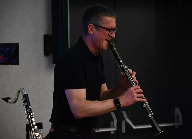 Josef Kili mit Klarinette | Foto: Hannes Dorfer