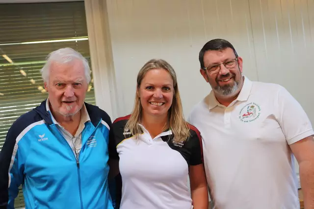 Karlheinz Druschowitz, Birgit Morelli (Geschäftsführerin der Special Olympics Sommerspiele) und Harald Wade | Foto: Edith Ertl
