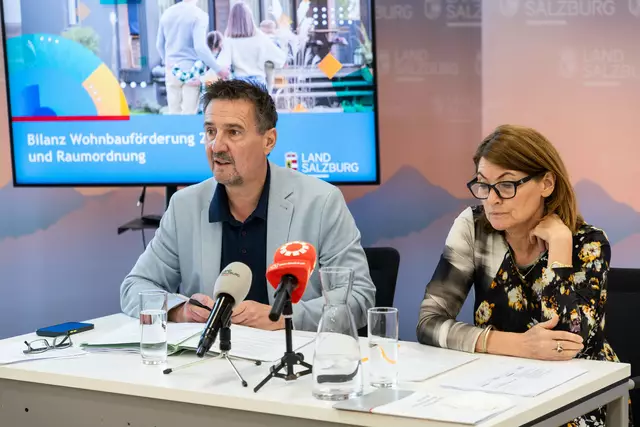 „Die Zahlen zeigen es: Die Wohnbauförderung funktioniert“, betont Landesrat Martin Zauner. | Foto: Land Salzburg/Neumayr/Hofer