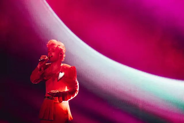 "Ziferblat" ging für die Ukraine an den Start und sang sich mit "Bird of Pray" direkt ins Finale. | Foto: Sarah Louise Bennett / EBU