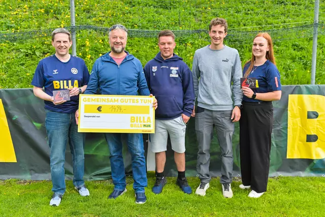 Im Rahmen einer großen Tombola konnten knapp 1.500 Euro für den Verein „Matreier helfen Matreiern“ gesammelt werden. | Foto: BILLA AG/psb-media