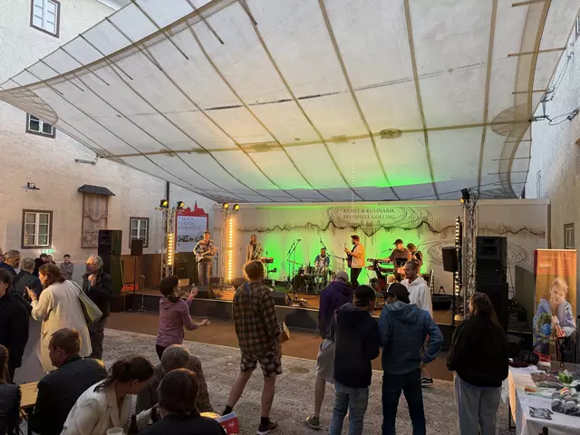 Die Band „Moby Stick" sorgte für eine ausgelassene Stimmung.  | Foto: Paracelsus-Schule Salzburg