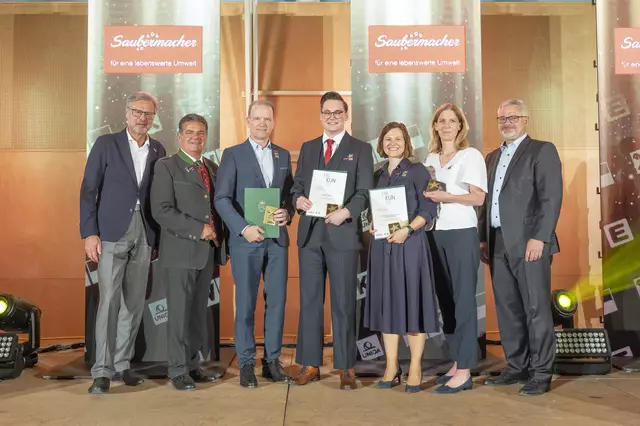 Auch an die Firma Saubermacher in Feldkirchen bei Graz gab es Stars of Styria zu vergeben. | Foto: Foto Fischer