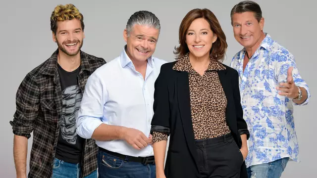 Aaron Karl, Andi Wojta, Julia Cencig und Wolfgang "Fifi" Pissecker wagen sich als "Dancing Stars" aufs ORF-Tanzparkett. | Foto: ORF