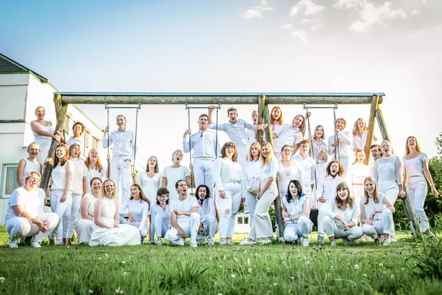 Der OÖ Landesjugendchor. | Foto: Uschi Wolf