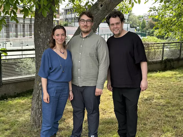 Samantha Steppan, Clemens Fröschl und David Czifer. | Foto: Hirss