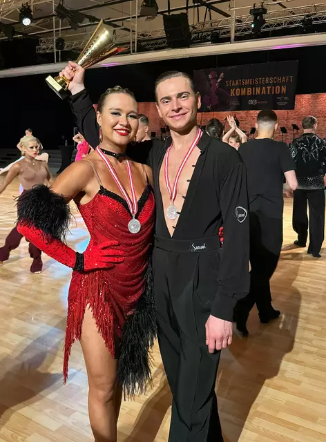 Julia Plöchl und Alexander Jeschko bei der Staatsmeisterschaft Kombination | Foto: Jeschko