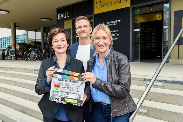 Katharina Stemberger, Angelika Niedetzky und Michael Steinocher ermitteln seit der vierten Staffel miteinander. | Foto: ORF/Hubert Mican