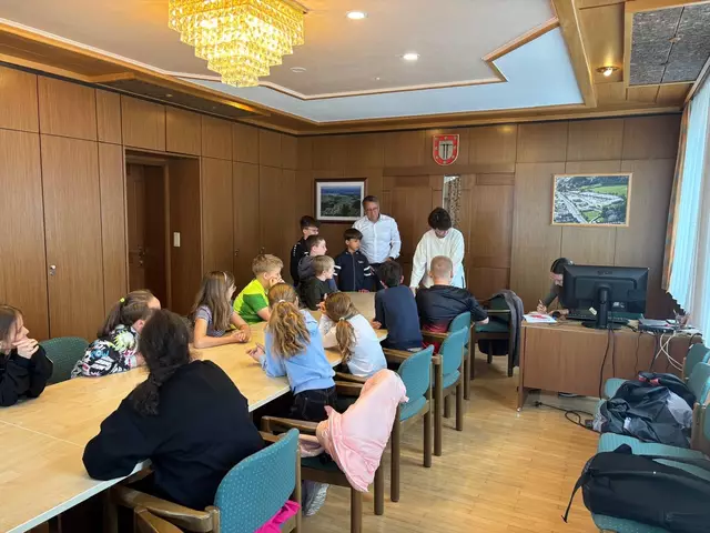 Die Auszählung zum fiktiven Bürgermeister verlief spannend. | Foto: VS Rosental