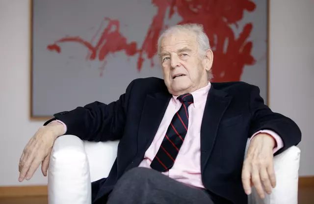 Der Wiener Galerist John Sailer, Gründer der Galerie Ulysses und eine prägende Figur der österreichischen Kunstszene, ist am Mittwoch im Alter von 87 Jahren verstorben. (Archiv) | Foto: GEORG HOCHMUTH / APA / picturedesk.com
