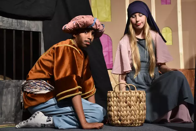 Ali Baba und die 40 Räuber. Kinder-Theater der Liedertafel Pabneukirchen mit einer "Pabneukirchner" Fassung.  | Foto: Robert Zinterhof