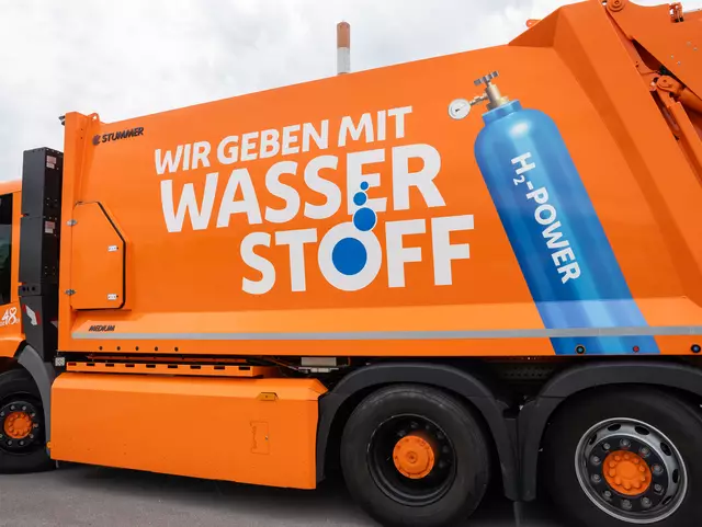 Bald könnte auch die Müllentsorgung mit Wasserstoff betrieben werden.  | Foto: Valentina Marinelic/MeinBezirk