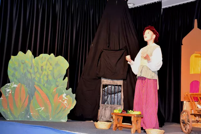 Ali Baba und die 40 Räuber. Kinder-Theater der Liedertafel Pabneukirchen mit einer "Pabneukirchner" Fassung.  | Foto: Robert Zinterhof