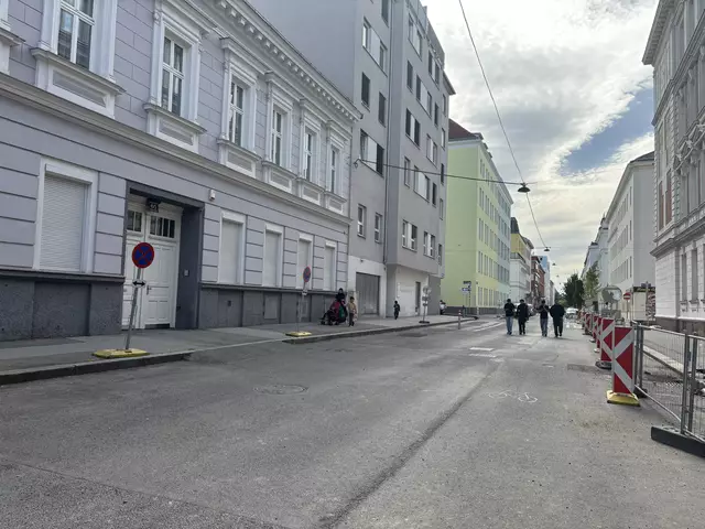 In den Straßen sind kaum Autos unterwegs. | Foto: Michael Marbacher/ MeinBezirk