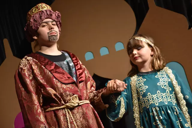 Ali Baba und die 40 Räuber. Kinder-Theater der Liedertafel Pabneukirchen mit einer "Pabneukirchner" Fassung.  | Foto: Robert Zinterhof