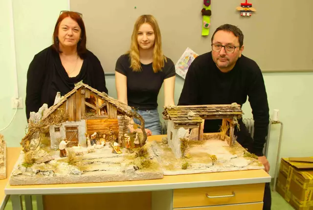 Familie Uidl baut seit 6 Jahren mit Leidenschaft Krippen.