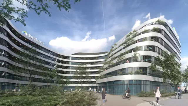 Das Linzer Dynatrace-Headquarter wird derzeit von rund 9.500 Quadratmetern auf 29.000 Quadratmeter Gesamtnutzfläche erweitert. | Foto: Dynatrace