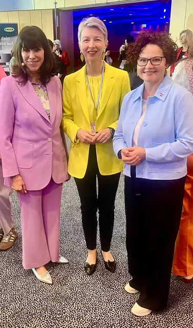 vlnr.: Martha Schultz, Gaby Schaunig, Elisabeth Zehetner | Foto: Büro LHStv.in Schaunig